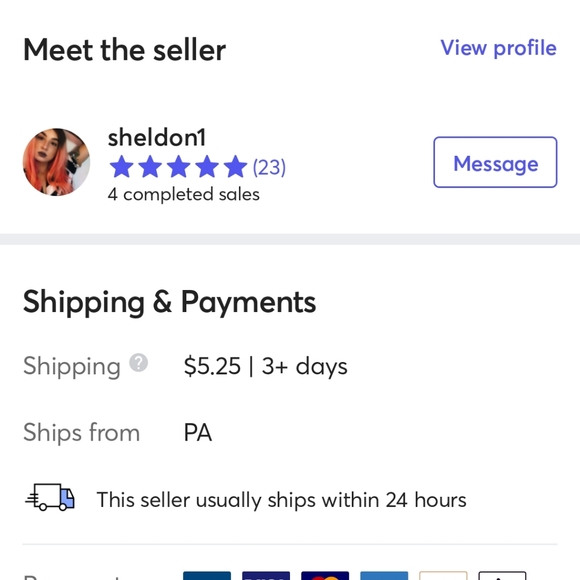 BEWARE of @Sheldon1 on Mercari - Picture 2 of 3